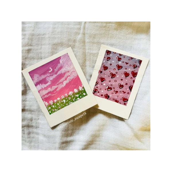 pretty sky polaroid