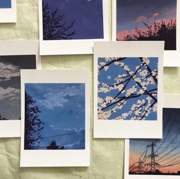 Blue skies polaroids - Image 2