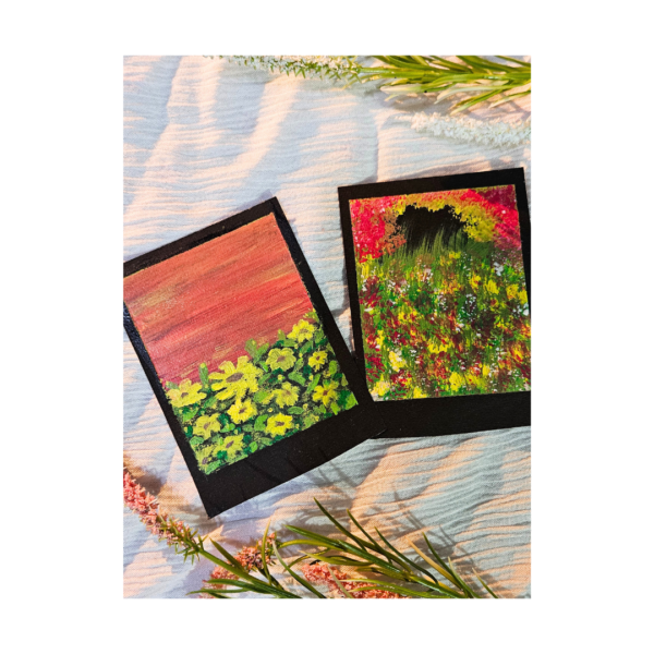 sunsets and flower polaroid - Image 2