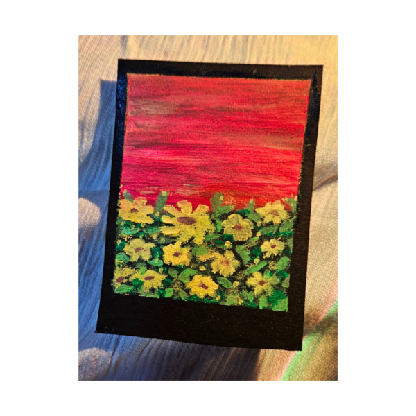 sunsets and flower polaroid - Image 3